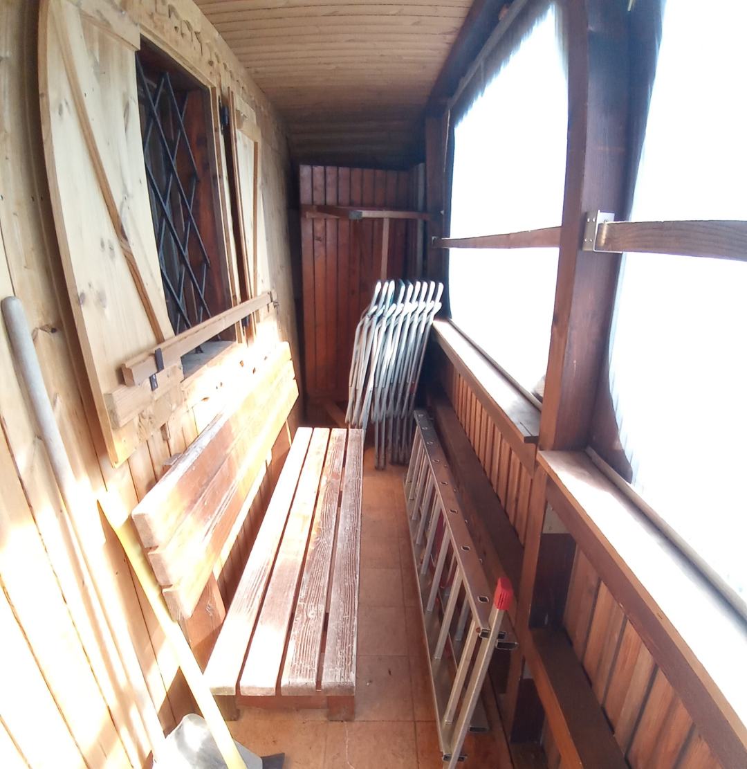 Veranda pripravljena za zimo